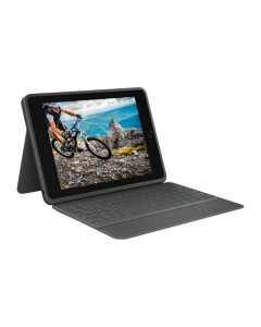 Logitech Rugged Folio Keyboard cover for iPad 10.2-tommer